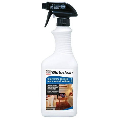 Очиститель для ковров и мягкой мебели Pufas Glutoclean N391 Gl Flecken Entferner 0,75 л