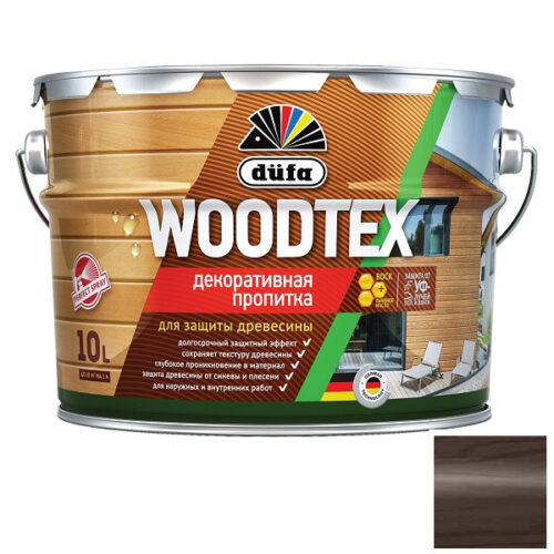 Пропитка для древесины Dufa Woodtex Палисандр 10 л