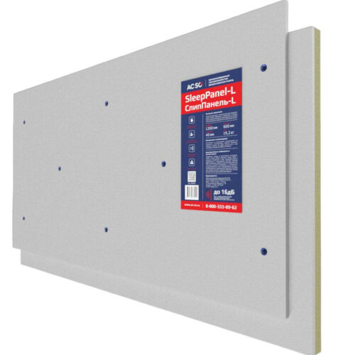 Панель звукоизоляционная Acso SleepPanel-L 1200х600х40 мм