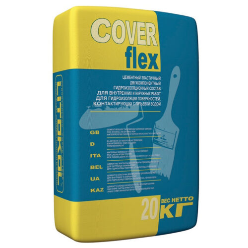 Смесь гидроизоляционная двухкомпонентная Litokol Coverflex компонент A 20 кг