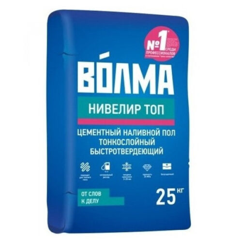 Пол наливной Волма Нивелир Топ 25кг