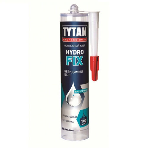 Клей монтажный Tytan Professional Hydrofix общестроительный бесцветный 310 мл